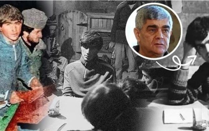 Balasanyan ve destesi bele diz cokdurulub: Natiqin doyusduyu kilseden EKSKLUZIV GORUNTULER