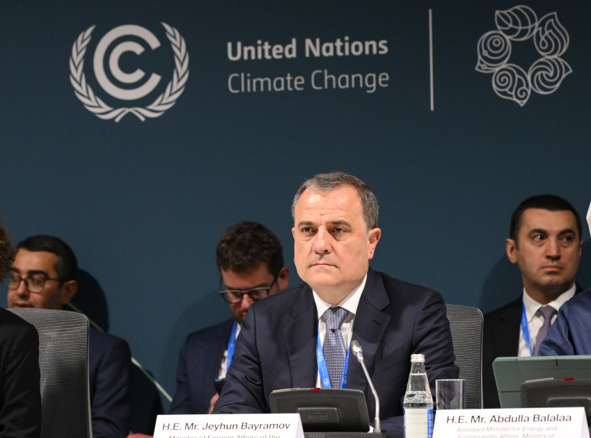 COP29-da Iqlim ve Sulh paneli - FOTO