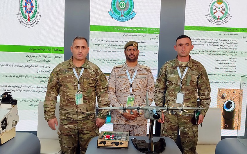Azerbaycanin herbi qulluqculari Seudiyye Erebistaninda kecirilen forumda istirak edib