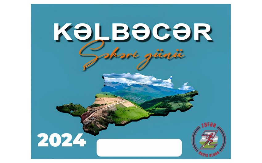 Kelbecer Seheri gunune hesr olunmus kutlevi qacis yarisi kecirilecek