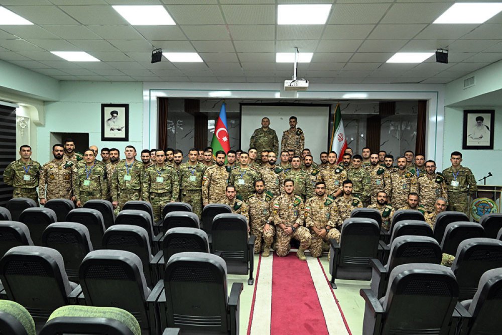 Azerbaycan Ordusunun ve SEPAH xususi teyinatlilarinin birge teliminin hazirligi yekunlasib- FOTO