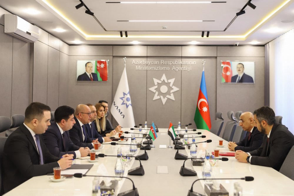 BEE Azerbaycanda minatemizleme fealiyyetine destek verecek, memorandum imzalanib