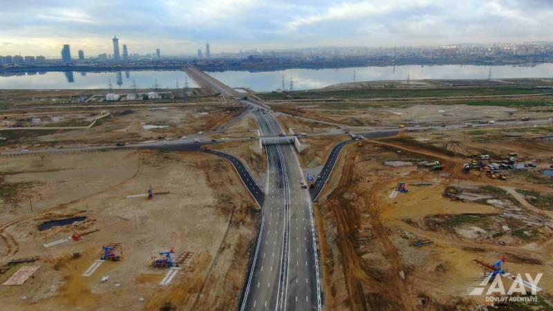 Boyuksor-Pirsagi yeni avtomobil yolu