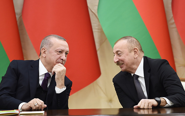 Erdoganla Ilham Eliyev arasinda telefon danisigi: Suriya muzakire edildi