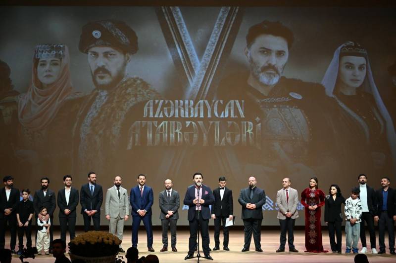 "Azerbaycan Atabeyleri" tarixi bedii-senedli filminin qalasindan FOTOLAR