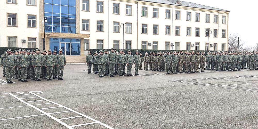 HHQ-de "Zabit ixtisas kursu"nun novbeti buraxilis merasimi kecirilib