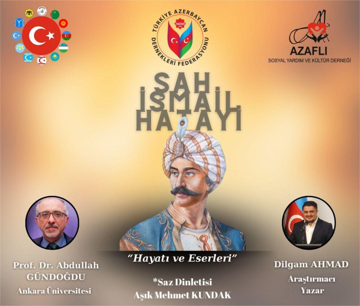 Ankarada Sah Ismayil Xetai irsine hesr olunmus tedbir kecirilib (FOTO)
