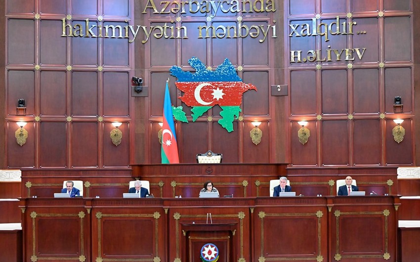 Milli Meclisin payiz sessiyasi uzre son plenar iclasi dekabrin 29-da kecirilecek