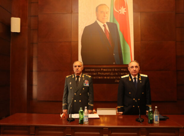 Azerbaycan Respublikasinin Herbi Prokurorlugunda genis kollegiya iclasi kecirilib