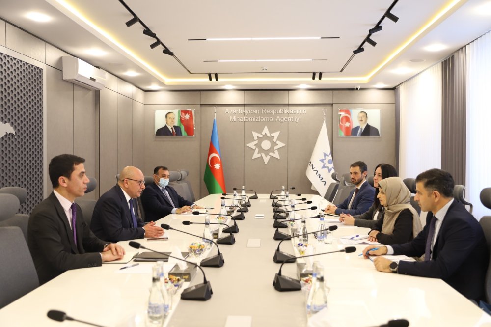ANAMA ile UNICEF arasinda emekdasliq imkanlari muzakire edilib