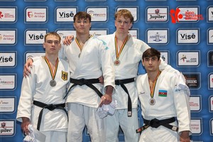 Azerbaycan cudo millisi Belcikadaki turnirde medal eyarina gore ikinci olub