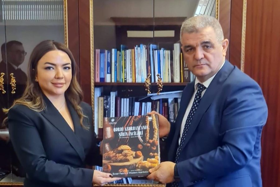 Ictimai birliklerle is sahesinde yeni cagirislar muzakire olunub - FOTOLAR