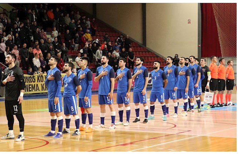 Azerbaycan millisi Yunanistana qarsi