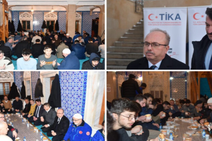Bakida Sehidlik Mescidinde Ilk Iftar TIKA-dan
