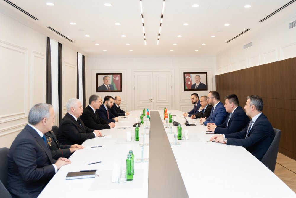 Vilayet Eyvazov Simali Makedoniya DIN rehberi ile gorusub