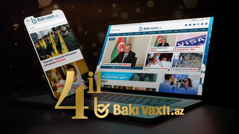 Bakivaxti.az-in 4 yasi tamam olur