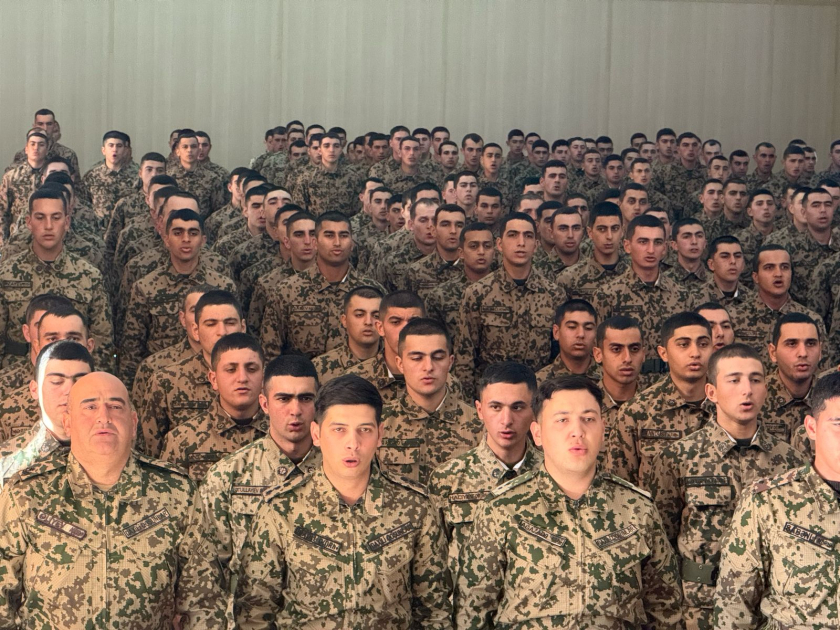 Herbi Prokurorluq iscileri Novruz bayrami ve huquqi maariflendirme ile elaqedar herbi hisselerde olublar