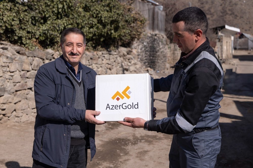 “AzerGold” QSC Goygol rayonunda novbeti sosial yardim aksiyasi teskil edib