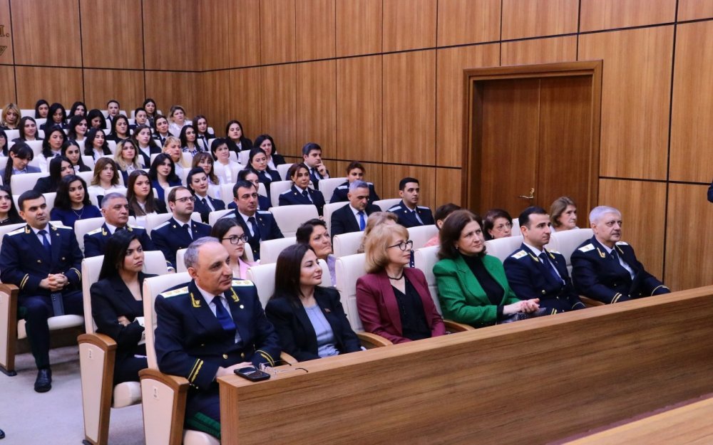 Bas Prokurorluqda 8 Martla bagli tedbir kecirildi - FOTOLAR