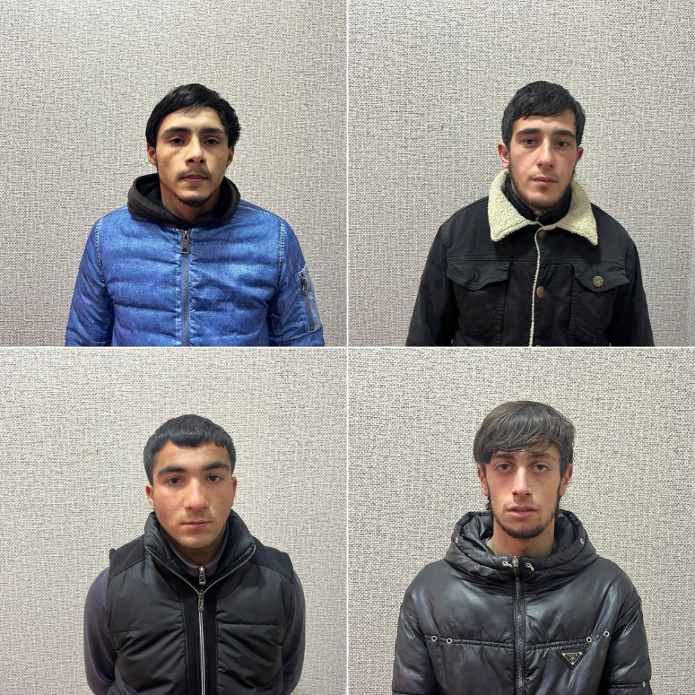 Xacmazda avtomobillerden ve evden ogurluq eden deste uzvleri saxlaniblar