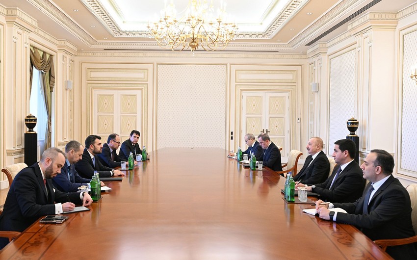 Prezident Ilham Eliyev Bolqaristanin xarici isler nazirini qebul edib