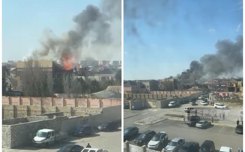 Sumqayitda Reabilitasiya Merkezinde bas veren yanginda bir nefer xesaret alib
