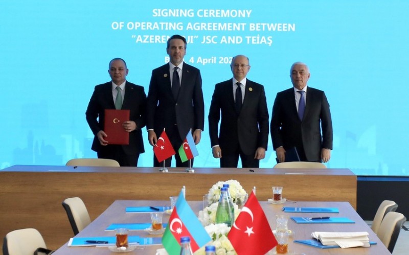 “Azerenerji” ve TEIAS arasinda Emeliyyat Muqavilesi imzalanib