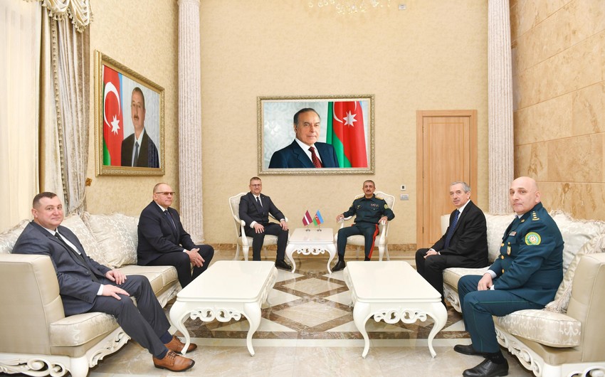 Latviyanin Dovlet Serhed Muhafizesinin reisi Azerbaycanda seferdedir