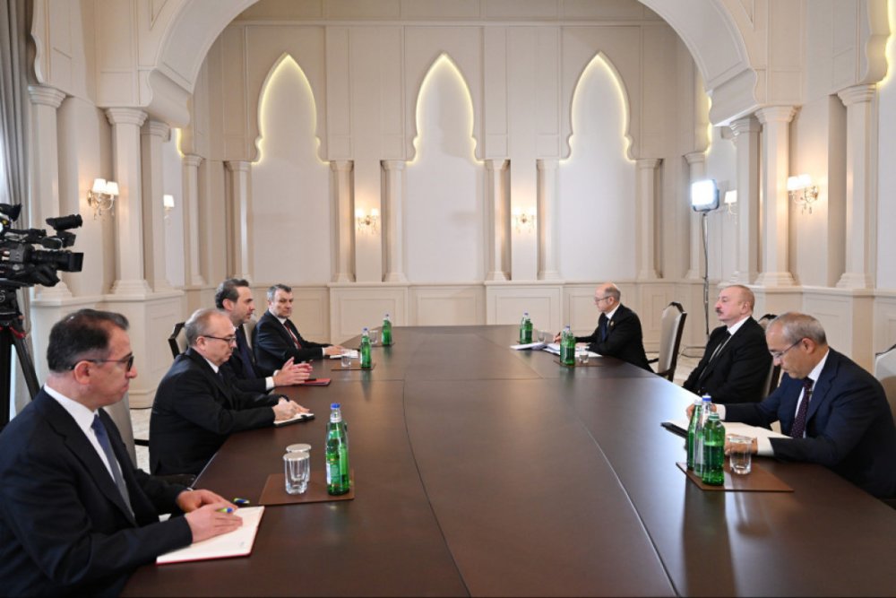 Prezident Ilham Eliyev Turkiyenin enerji ve tebii servetler nazirini qebul edib