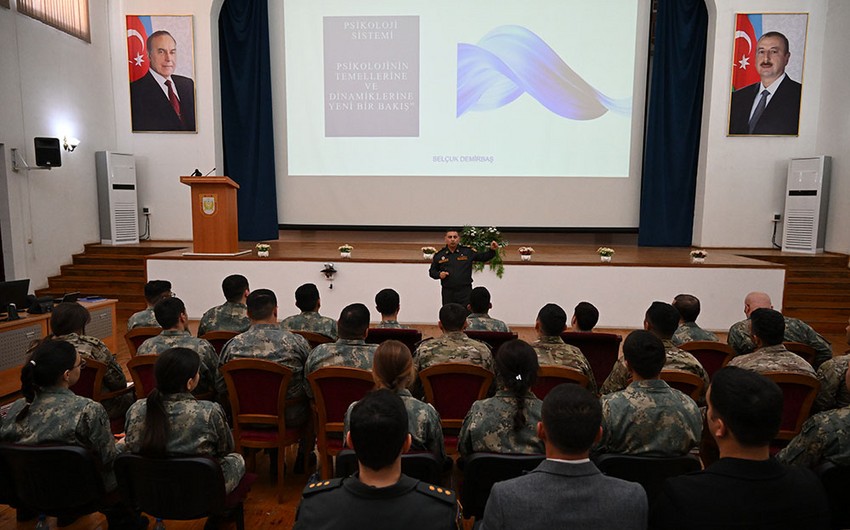 Azerbaycan Ordusunda psixoloqlarla telim kecirilir