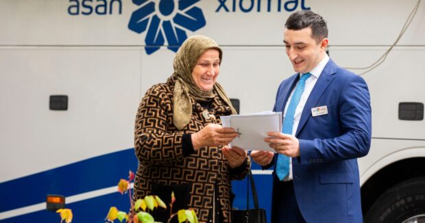 Seyyar ASAN xidmet Zaqatalada – FOTOLAR