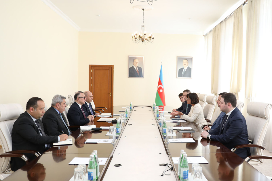 Sehiyye Nazirliyinde “GE Healthcare” sirketinin regional direktoru ile gorus olub