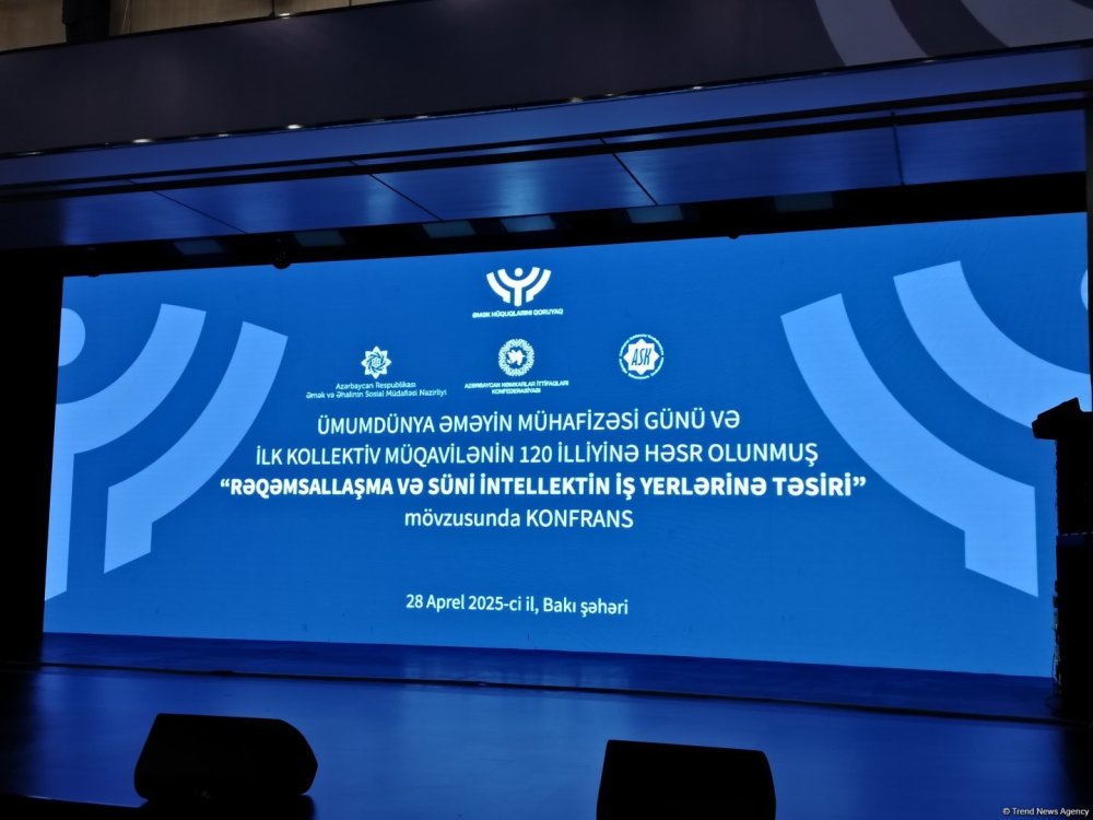 Bakida "Reqemsallasma ve suni intellektin is yerlerine tesiri" movzusunda konfrans kecirilir