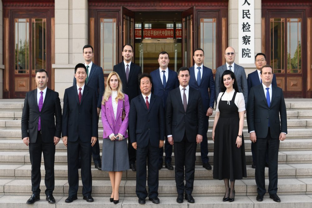 Prokurorluq emekdaslari Cinde telimde olub