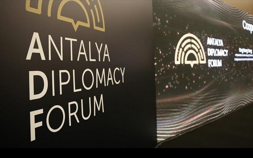 Antalyada IV Diplomatiya Forumu ise baslayib