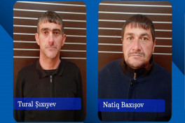 Yardimlida narkokuryerler saxlanilib