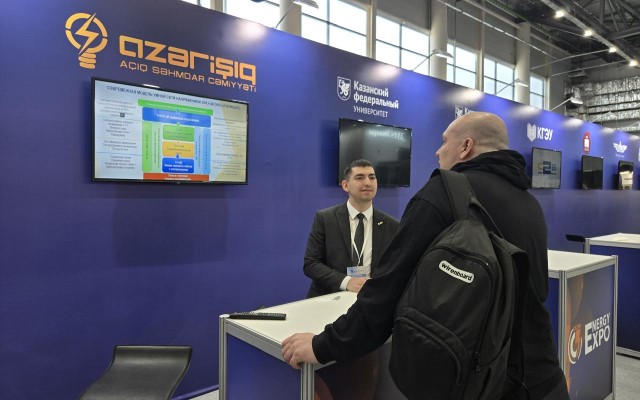 “Azerisiq” ASC-nin genc mutexessisleri “KazanEXPO” sergisinde - FOTO/VIDEO
