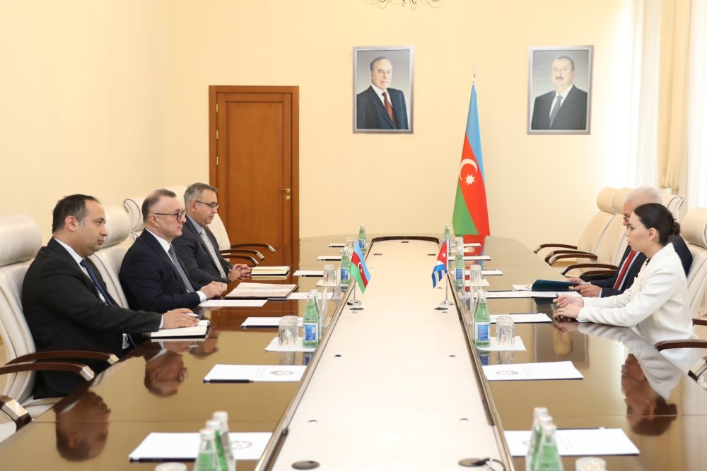 Azerbaycan ve Kuba sehiyye nazirlikleri arasinda Anlasma Memorandumu imzalanib