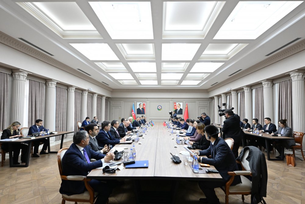 Azerbaycan-Cin Hokumetlerarasi Ticaret-Iqtisadi Emekdasliq Komissiyasinin 10-cu iclasi kecirilib