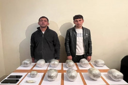 Irandan Azerbaycana kulli miqdarda narkotik kecirilmesinin qarsisi alinib, 2 nefer tutulub