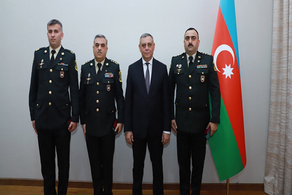 Seferberlik Xidmetinin teltif olunan herbcilerine medallar teqdim edilib