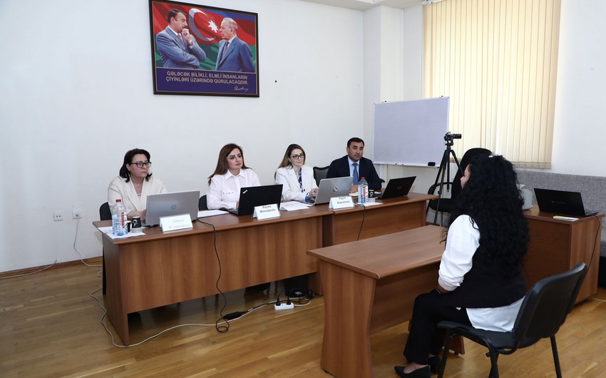 Bakida bagcalara mudir vezifesine ise qebulun musahibe merhelesi kecirilib