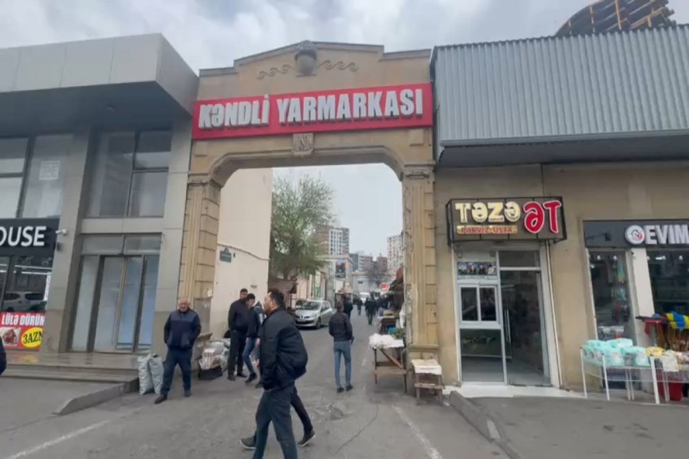 Nesimi rayonunda “Kendli yarmarkasi”nin fealiyyeti dayandirilib - VIDEO