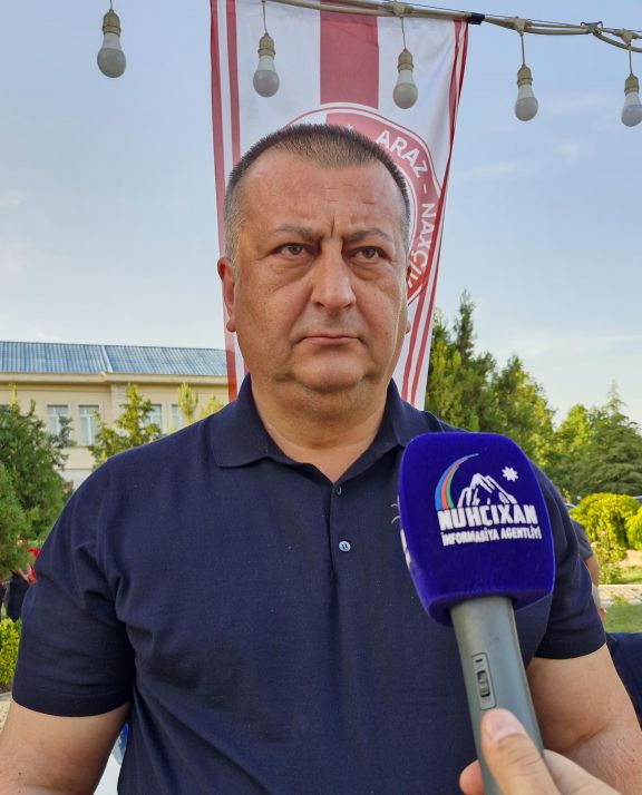 Naxcivan Futbol Federasiyasinin (NFF) prezidenti: Tarixde ilk defe Araz-Naxcivanin Azerbaycani Avropada temsil etmesi qururverici haldir