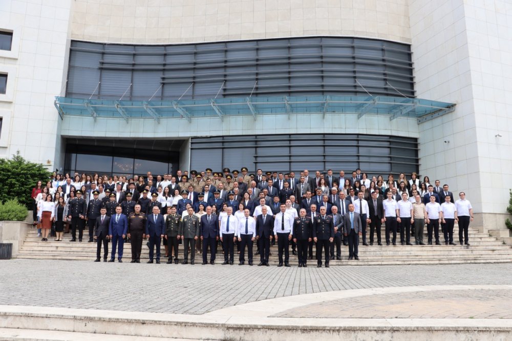 Bas Prokurorluq terefinden Qebelede regional konfrans kecirilib - FOTO