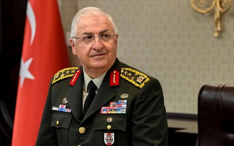 Turkiyenin mudafie naziri Azerbaycana sefer edib