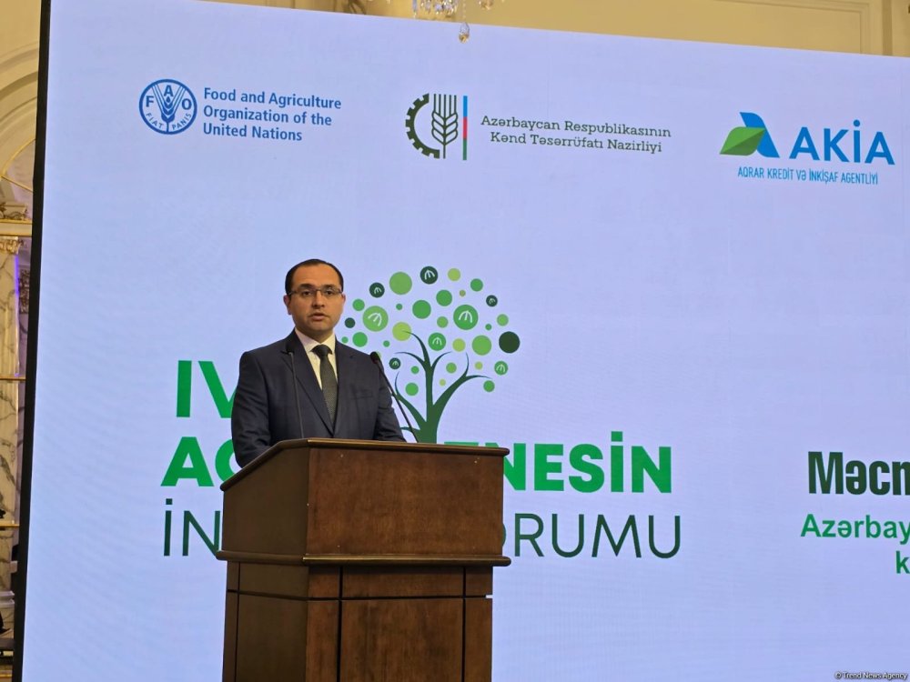 Bakida IV Aqrobiznesin Inkisafi Forumu kecirilir