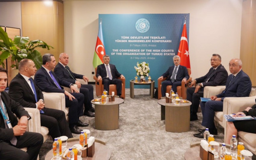 Turk Dovletleri Ali Mehkemelerinin Konfransinin Esasnamesi tesdiq edilib