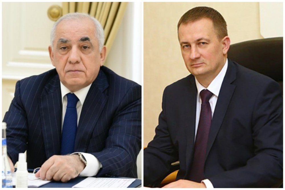 Azerbaycan-Belarus senedleri imzalanib