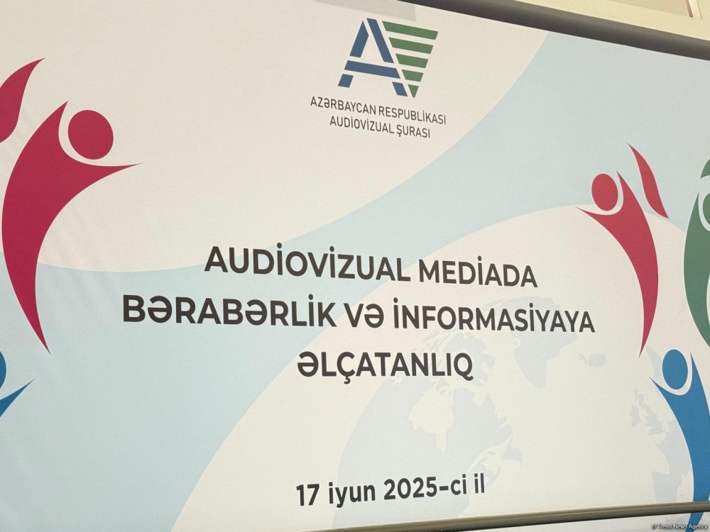 Bakida “Audiovizual mediada beraberlik ve informasiyaya elcatanliq” movzusunda tedbir kecirilir